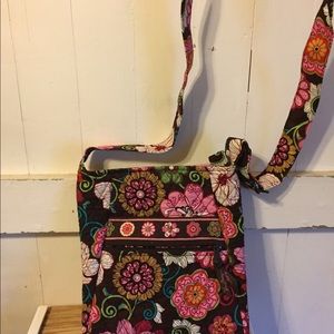 Vera Bradley Mod Floral Pink Crossbody/Hipster